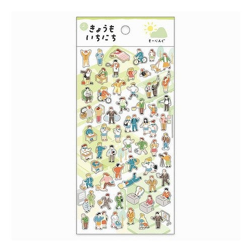 ＃きょうもいちにちステッカー　もーにんぐ ﾏｲﾝﾄﾞｳｪｲﾌﾞ :4909001819344
