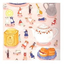 ＃ひみつのおともだち 紅茶 ｽﾃｯｶｰ シール ティータイム ティー 可愛い ナチュラル風 デコ カフェ ﾏｲﾝﾄﾞｳｪｲﾌﾞ :4909001821583