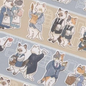 ＃アニマルバトラーステッカー ねこ ﾏｲﾝﾄﾞｳｪｲﾌﾞ :4909001824447