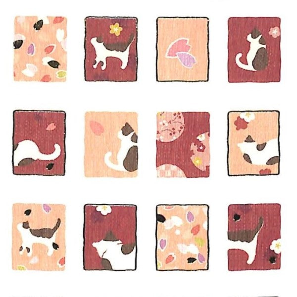 ＃ｼｰﾙ大和風猫花 フォロン(株) :4909510173531
