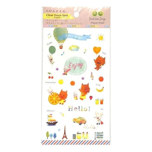 ＃西出弥加 クリアデコシール Clear Deco Seal　Travel (株)クローズ・ピン :4920097142925