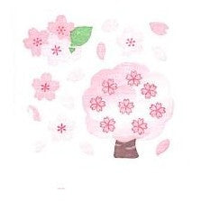 ＃和風ｼｰﾙ 桜の木 春柄 和み系 水彩風 文房具 手帳 奥山 :4935786382247