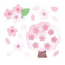 ＃和風ｼｰﾙ 桜の木 春柄 和み系 水彩風 文房具 手帳 奥山 :4935786382247