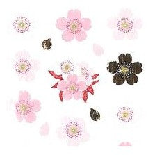 ＃和風ｼｰﾙ さくら 桜 シール ステッカー ピンク 黒 金箔 春 和柄 花びら 桜の花 桜モチーフ デコレーション 手帳 文房具 メッセージカード スクラップブック ラッピング おしゃれ 和風アクセント 奥山 :4935786392789
