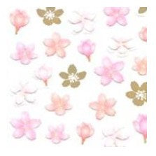 ＃和風ｼｰﾙ 桜金箔 和柄 黒桜 春デコレーション アルバム装飾 奥山 :4935786392796