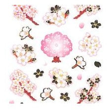 ＃和風ｼｰﾙ 桜の木 春 桜の花 ステッカー デコレーション 奥山 :4935786394240