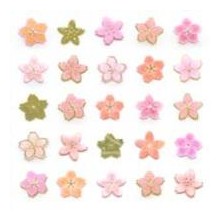 ＃和風ｼｰﾙ 桜 5列 ピンク ゴールド 花びら 春 かわいい 和桜 奥山 :4935786394790