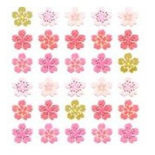 ＃和風ｼｰﾙ ﾘｱﾙ桜 5列 花シール 手帳デコレーション 日記用 春 奥山 :4935786395780
