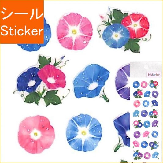 ＃買取季節ﾗﾒ入りｼｰﾙ朝顔 OKUYAMA奥山 :4935786422301