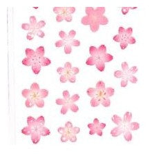 ＃ﾗﾒ入りｼｰﾙ 桜 春デザイン デコレーション 可愛い フラワー 奥山 :4935786422790