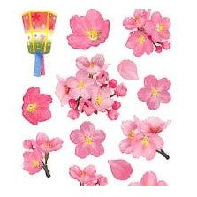 ＃ﾗﾒ入り ｼｰﾙ お花見 提灯シール お花見デコ 桜グッズ 春飾り 奥山 :4935786422851