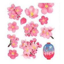 ＃ﾗﾒ入り ｼｰﾙ お花見 提灯シール お花見デコ 桜グッズ 春飾り 奥山 :4935786422851