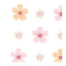 ＃ﾗﾒ入り 桜 ｼｰﾙ ステッカー パステル ピンク オレンジ 春 和柄 花 火花風 手帳 デコレーション メッセージカード スクラップブック ラッピング 文房具 かわいい 和風ステッカー 奥山 :4935786426781