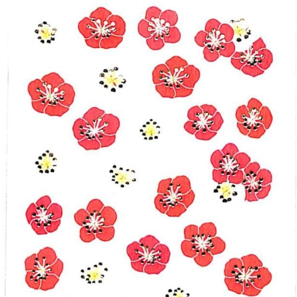 ＃季節･和紙ｼｰﾙ ｳﾒ OKUYAMA奥山 :4935786954192