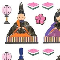 ＃季節和紙ｼｰﾙﾋﾅﾆﾝｷﾞｮｳ OKUYAMA奥山 :4935786954635