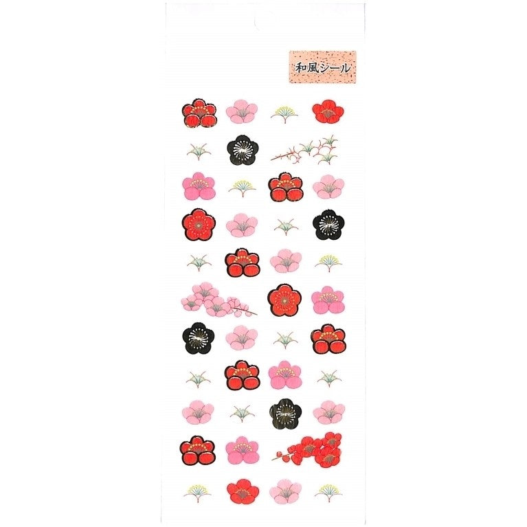 ＃季節和紙ｼｰﾙｳﾒｷﾝﾊﾟｸ OKUYAMA奥山 :4935786955199