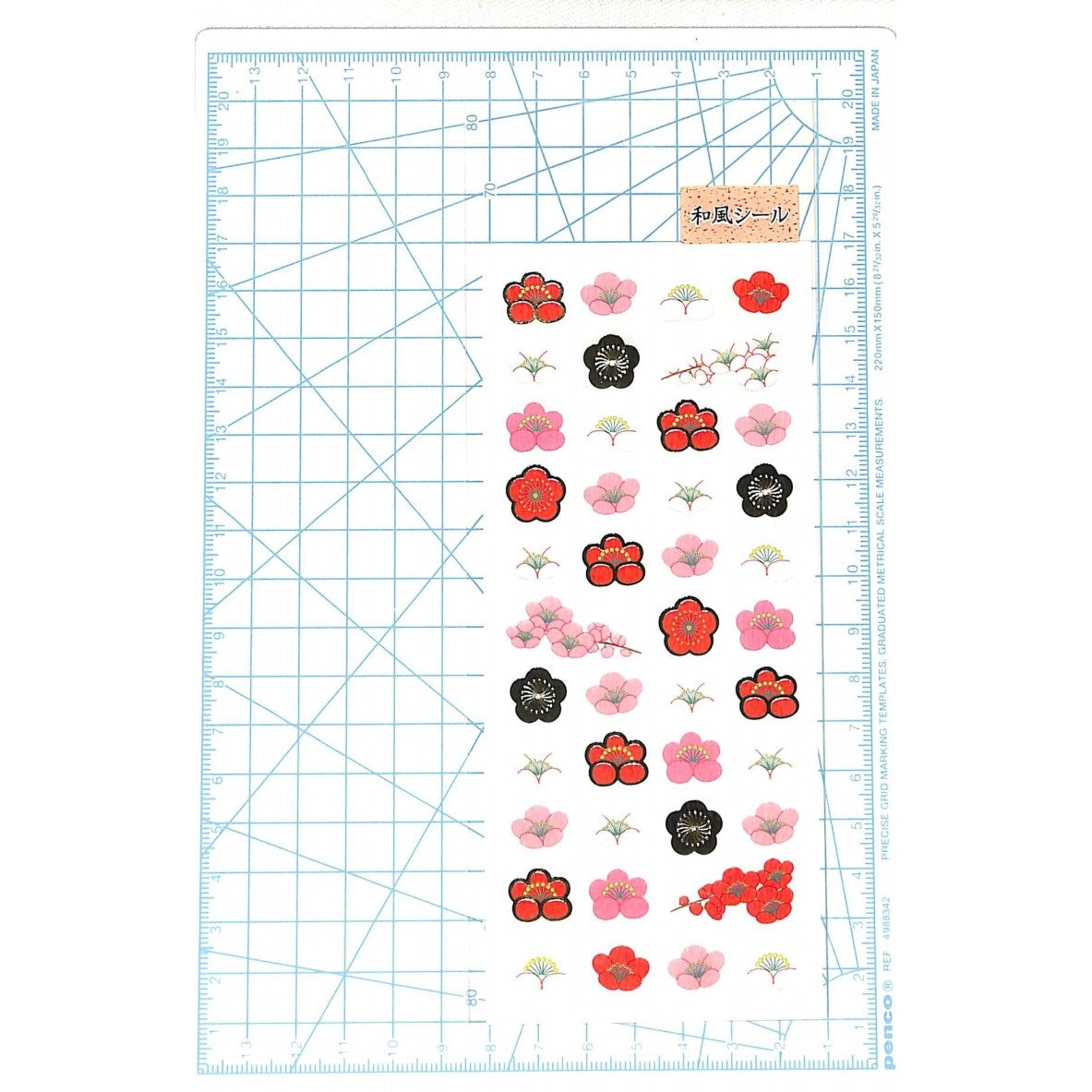 ＃季節和紙ｼｰﾙｳﾒｷﾝﾊﾟｸ OKUYAMA奥山 :4935786955199