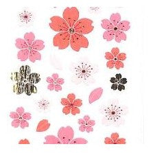 ＃季節 和風ｼｰﾙ 桜 大 中 小 デコレーション ゴールド箔押し 春シール 奥山 :4935786962784