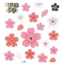 ＃季節 和風ｼｰﾙ 桜 大 中 小 デコレーション ゴールド箔押し 春シール 奥山 :4935786962784