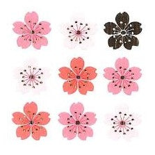 ＃季節 和風ｼｰﾙ 桜 3列 春 桜模様 和モダン 可愛い 奥山 :4935786966782
