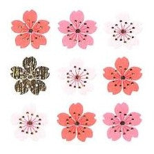 ＃季節 和風ｼｰﾙ 桜 3列 春 桜模様 和モダン 可愛い 奥山 :4935786966782