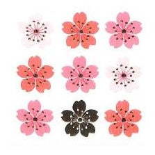 ＃季節 和風ｼｰﾙ 桜 3列 春 桜模様 和モダン 可愛い 奥山 :4935786966782