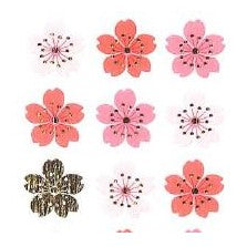 ＃季節 和風ｼｰﾙ 桜 3列 春 桜模様 和モダン 可愛い 奥山 :4935786966782