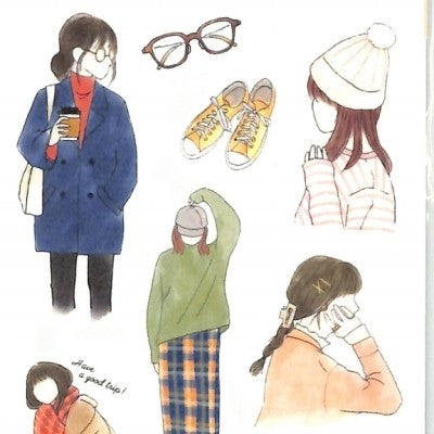 ＃Mｼｰﾙ･ﾗｰｼﾞﾃﾞｺ･女の子･ｶｼﾞｭｱﾙ ﾊﾟｲﾝﾌﾞｯｸ :4938325404240