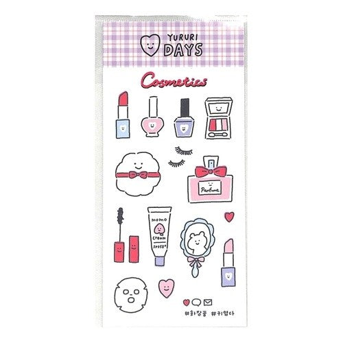 ＃DREAM DAYS YURURI DAYS シートシール コスメ 古川紙工(株) :4952270240845