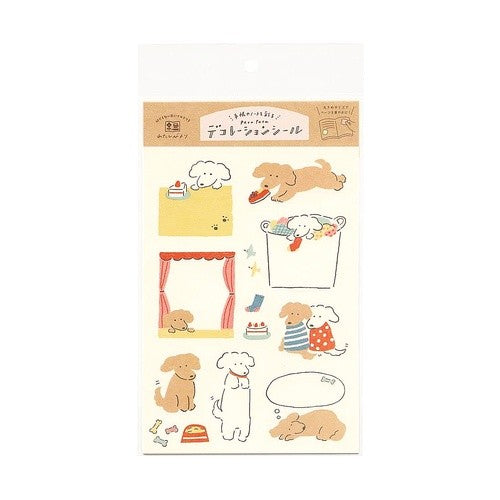 ＃わたしびよりﾃﾞｺﾚｰｼｮﾝｼｰﾙゆるいぬ 古川紙工(株) :4952270243822