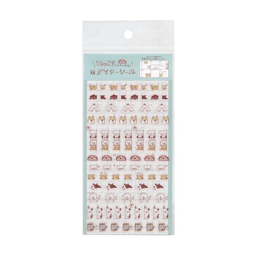 ＃わたしびよりﾃﾞｲﾘｰｼｰﾙひょっこりわんこ 古川紙工(株) :4952270275427