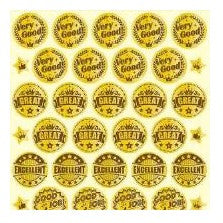 ＃ごほうびｼｰﾙ ｽﾀﾝﾀﾞｰﾄﾞ English 英語 スターシール 金メダル風 褒めるシール デコレーション 王冠柄 かわいい ﾋﾞﾊﾞﾘｰ :4977524163046