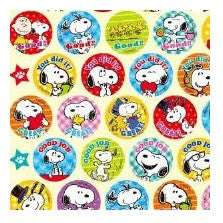 ＃スヌーピー ＃ｽﾇｰﾋﾟｰ 英語のごほうびｼｰﾙ ステッカー かわいい キャラクター 褒めシール PEANUTS カラフル文房具 ﾋﾞﾊﾞﾘｰ :4977524163176
