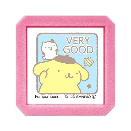 ＃サンリオキャラクターズ ＃こどものかおスタンプサンリオキャラクターズ浸透印SQポムポムプリン (有)こどものかお :4990212046605