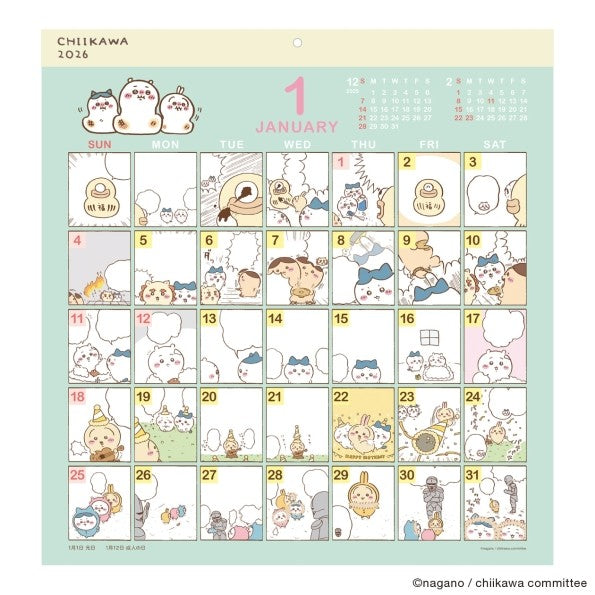＃26年CL/167ｺﾐｯｸﾃﾞｻﾞｲﾝ/ちいかわ (株)ｴｰﾋﾟｰｼﾞｪｲ工房 :4995027175878