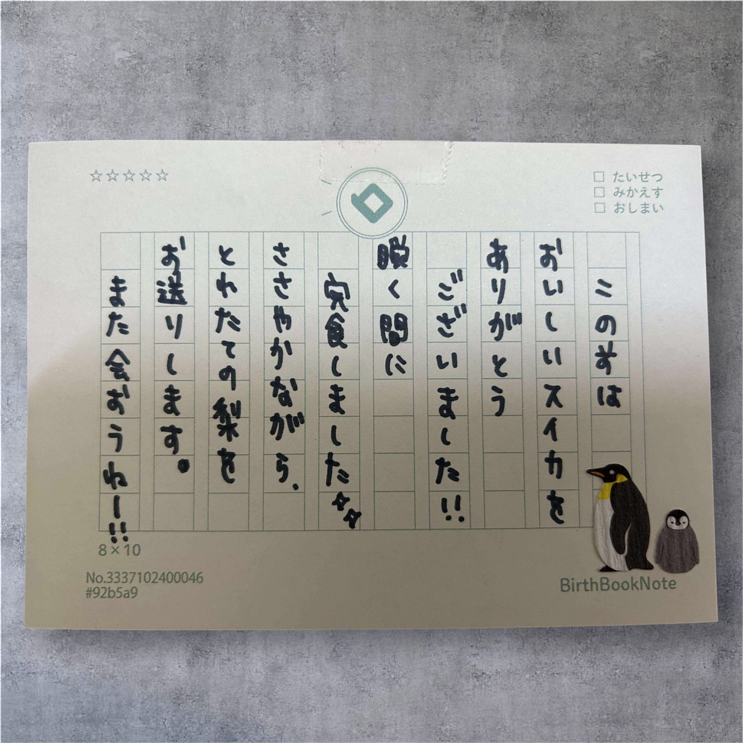 てづくりみたいなL判 : バースブックノート : オーダーノート オーダー手帳  オーダールーズリーフミニ 9穴 : スケジュール帳  月間マンスリー