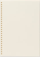 ルーズリーフ / 26穴ルーズリーフ カバー無し