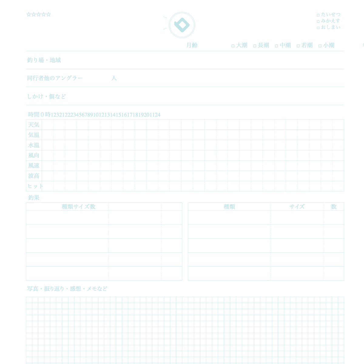 Fishing Notebook: How to Use and Write in This Notebook